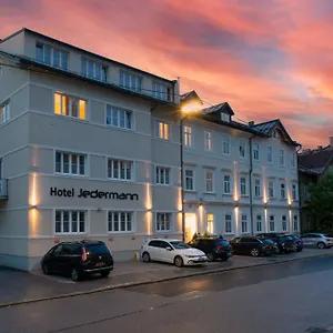 Jedermann Boutiquehotel Mit Stadtgarten Szálloda